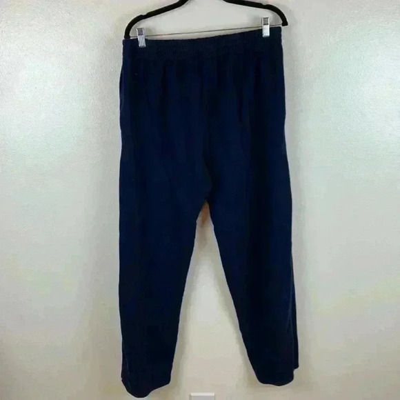 FRUIT Of The Loom Navy Sweats With Waist Drawstring XL - Picture 2 of 5